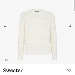 FENDI White Sweater